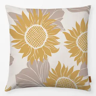 Kissen sonnenblume gelb