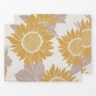 Tischset sonnenblume gelb
