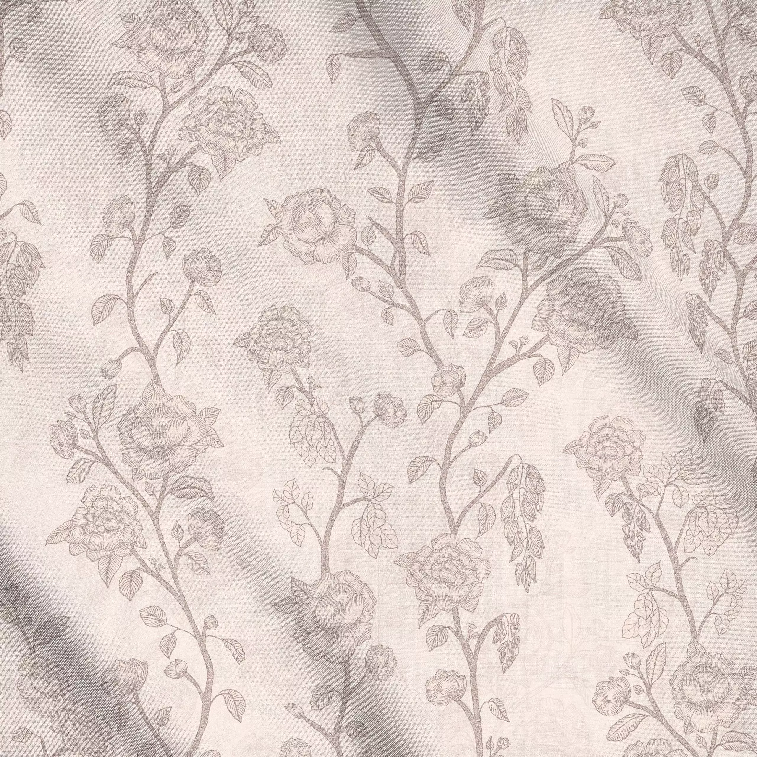 Meterware Cottage Roses Blush, Blumen, gemustert, von Bloomery Decor