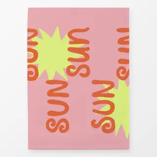 Geschirrtücher Sun Sun Sun rosa
