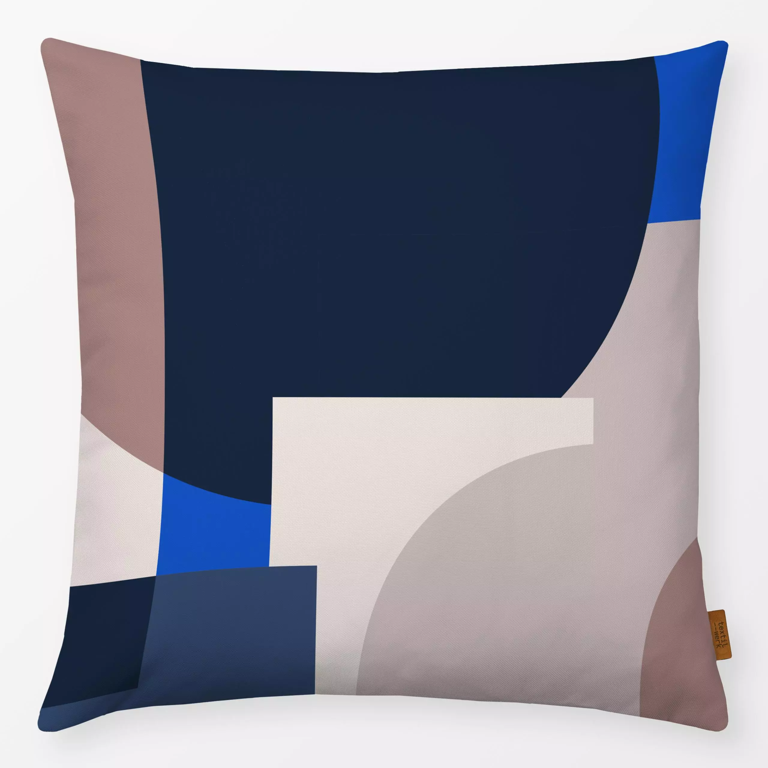 Kissen Play of Shapes 1 - Symbole & Muster - von „Mareike Böhmer"; Muster, minimal, abstrakt, Geometrisch, Minimalismus, Geo...