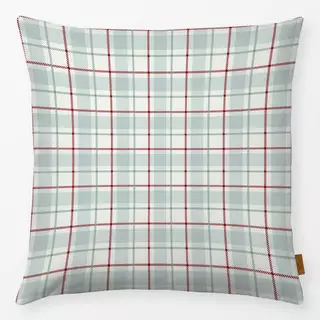 Kissen Wichtel Plaid hellblau