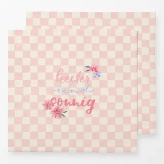 Servietten heiter und sonnig rosa