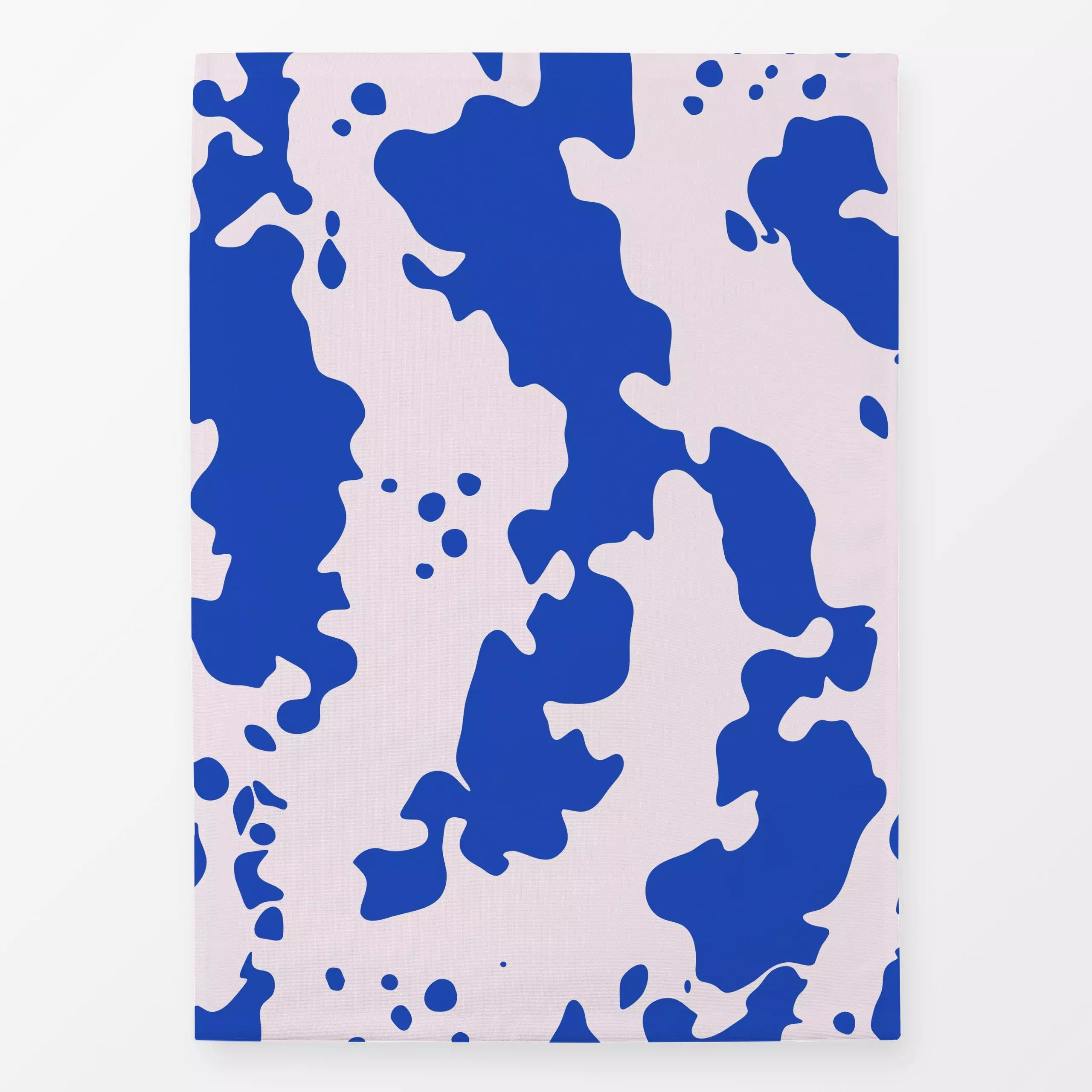 Geschirrtücher Organic Shapes | blau - Symbole & Muster - von „moDeern Design Studio"; abstrakt, Punkte, Kissen, modern, for...