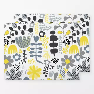 Tischset flower power