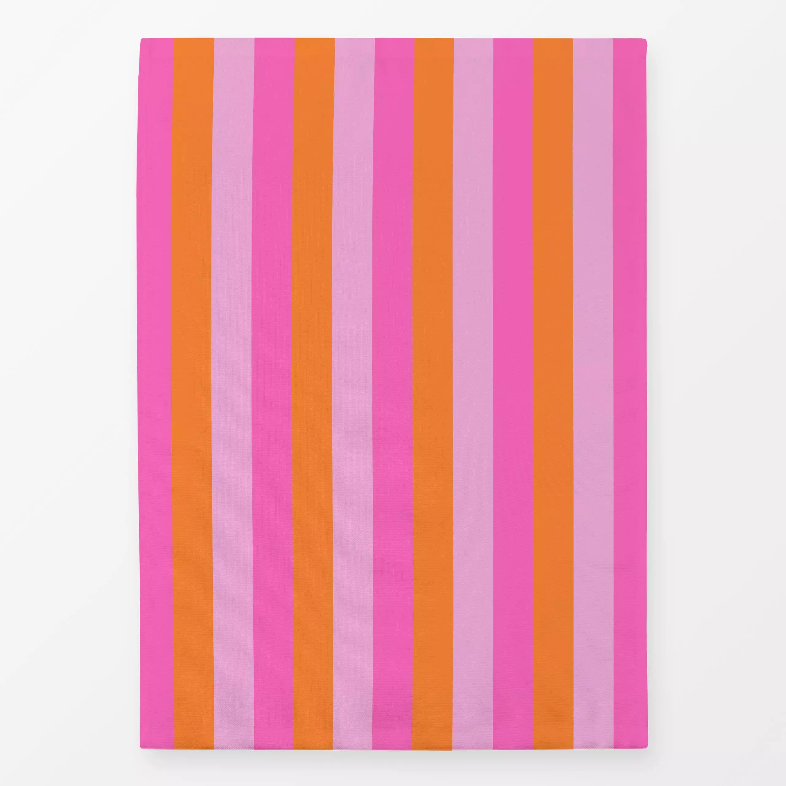 Geschirrtücher Summer Garden Stripes - Sommer, Symbole & Muster - von „Karen Menzenbach x so.leben.wir"; Streifen, rosa, Gar...