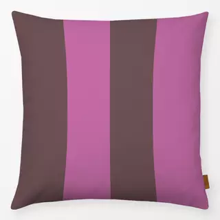 Kissen Stripe Collection Brown Berry