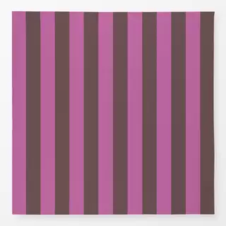 Tischdecke Stripe Collection Brown Berry