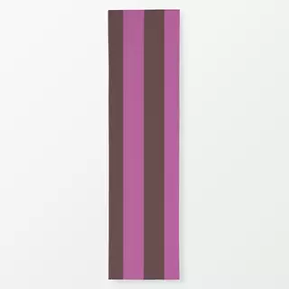 Tischläufer Stripe Collection Brown Berry