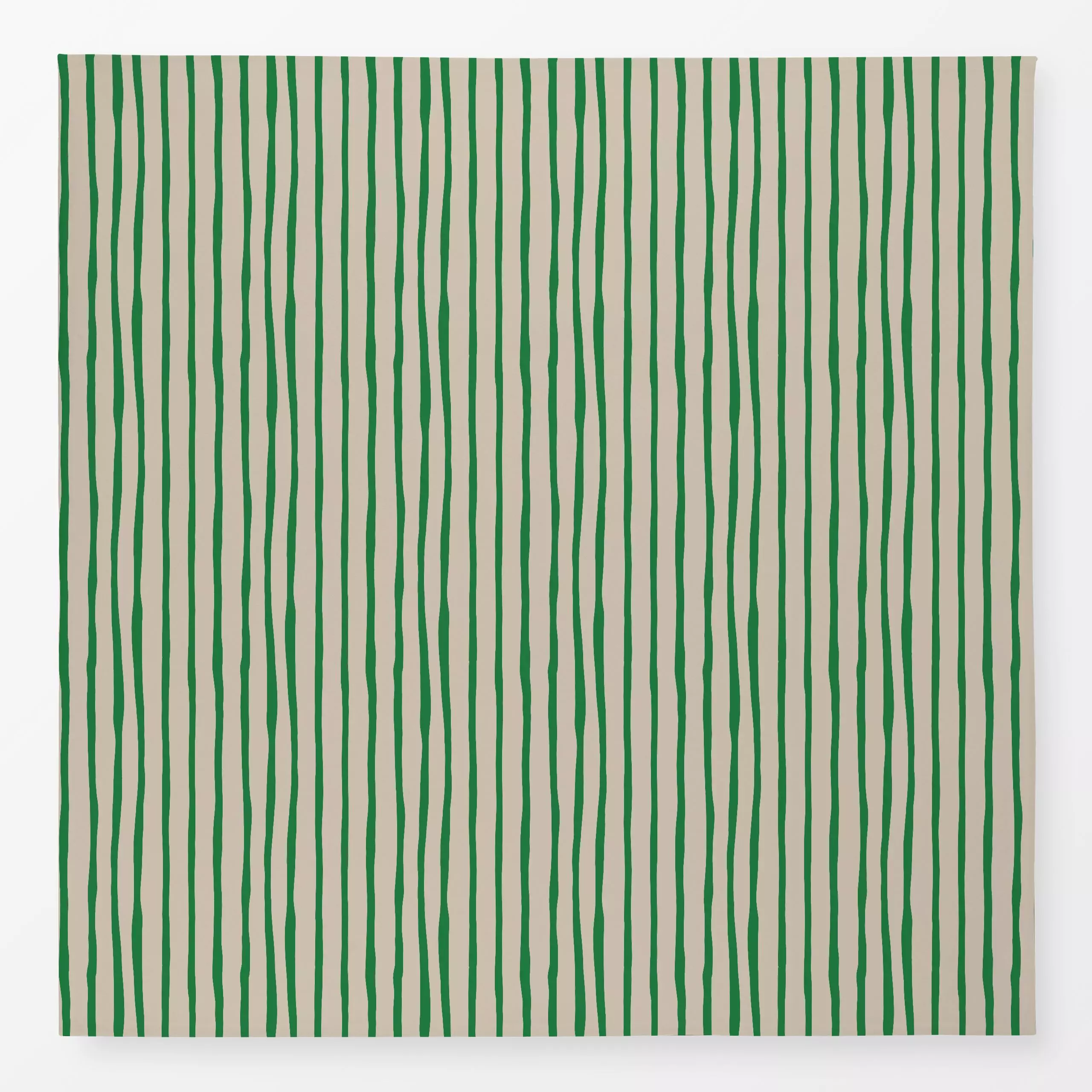Tischdecke Coffee Stripes Green - Symbole & Muster - von „Kruth Design"; Streifen, Kaffee, Herbstdeko, gestreift, Coffee, Ga...