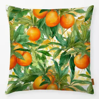 Kissen Fresh Orange Print