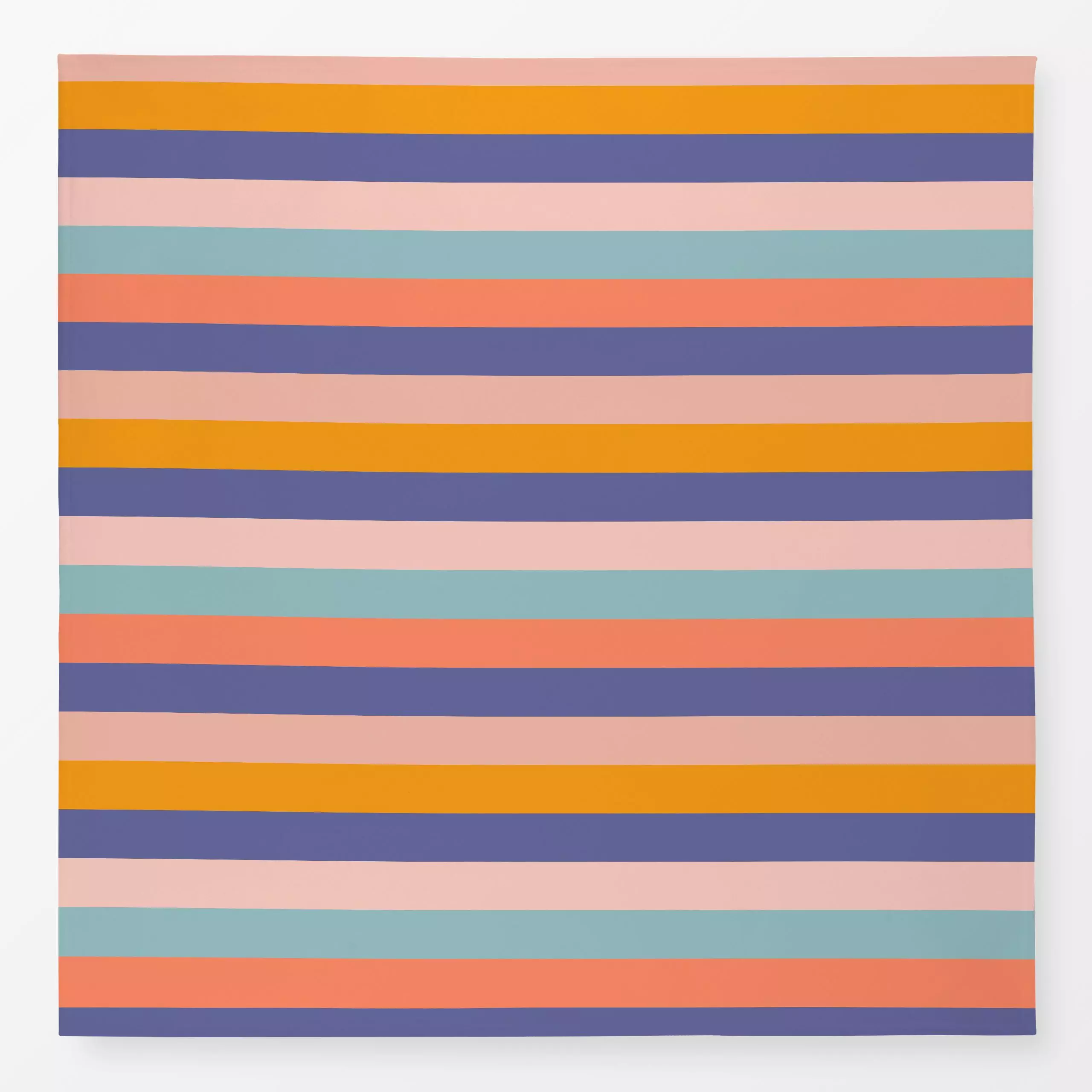 Tischdecke Crazy Sommerstreifen - Symbole & Muster - von „Sara Maria"; Streifen, modern, Sommer, Happy, scandinavisch, Koral...