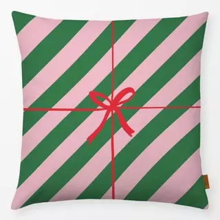 Kissen Geschenk Pink Green