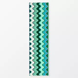 Tischläufer Farbfreude Wellen A 1