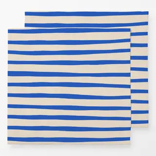 Servietten Streifen - let spring begin