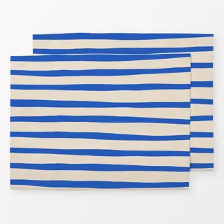 Tischset Streifen - let spring begin