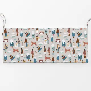 Bankauflage Winter Mountains