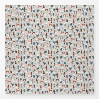 Tischdecke Winter Mountains