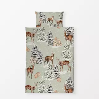 Bettwäsche Warten Auf Den Ersten Schnee