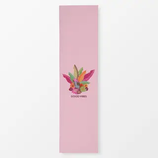 Tischläufer Good Vibes rosa
