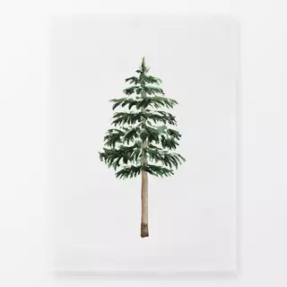 Geschirrtücher Tannenbaum im Schnee