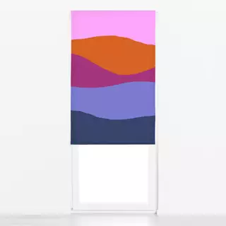 Raffrollo Colorful Waves 3