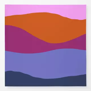 Tischdecke Colorful Waves 3