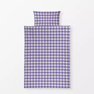 Bettwäsche Gingham Lavender