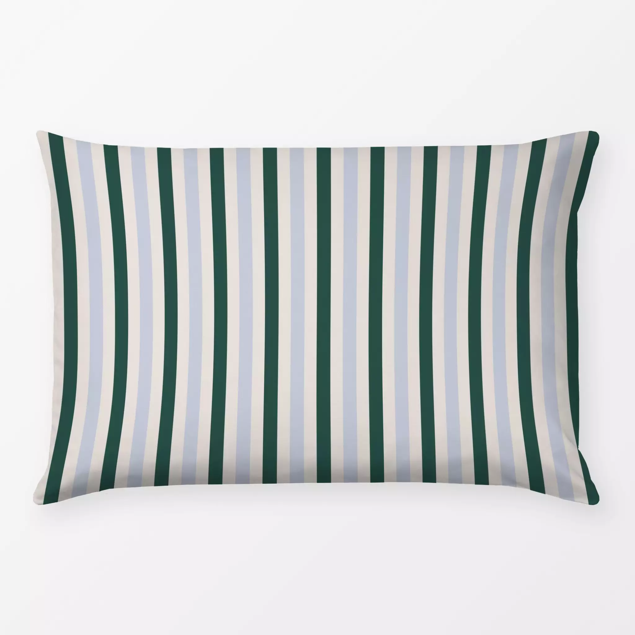 Bettwäsche Stripes Moosgrün Blaugrau Stripes Moosgrün Blaugrau