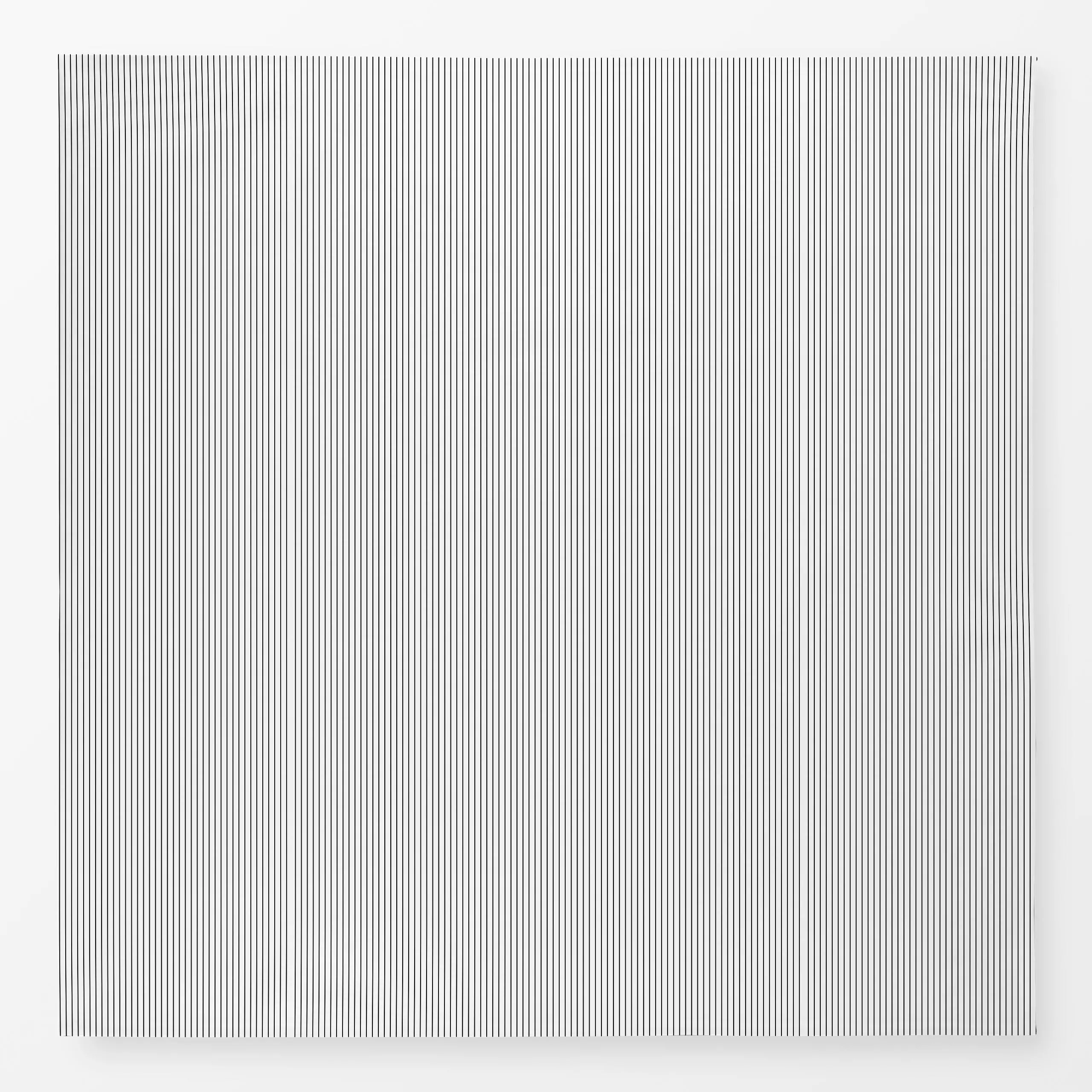 Tischdecke Linien schwarz weiß, gemustert, von Jana Driver