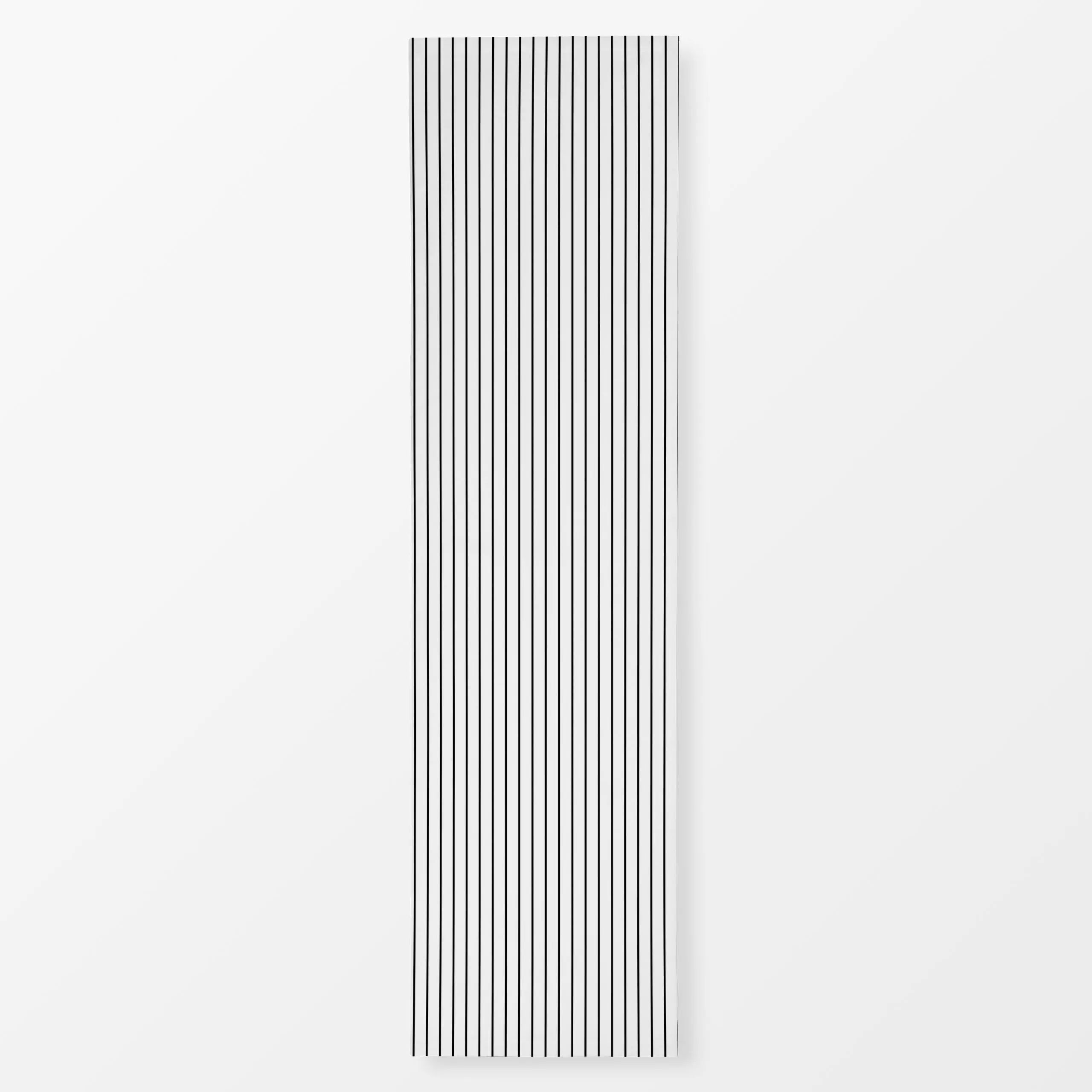 Tischläufer Linien schwarz weiß, gemustert, von Jana Driver