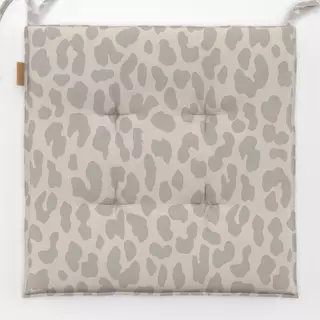 Sitzkissen Leopard beige