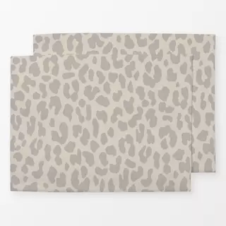 Tischset Leopard beige