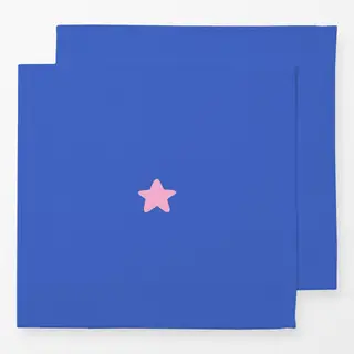 Servietten Little Star blue