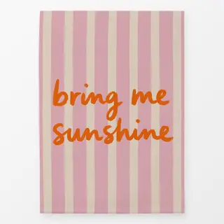 Geschirrtücher Bring me sunshine rosa rot