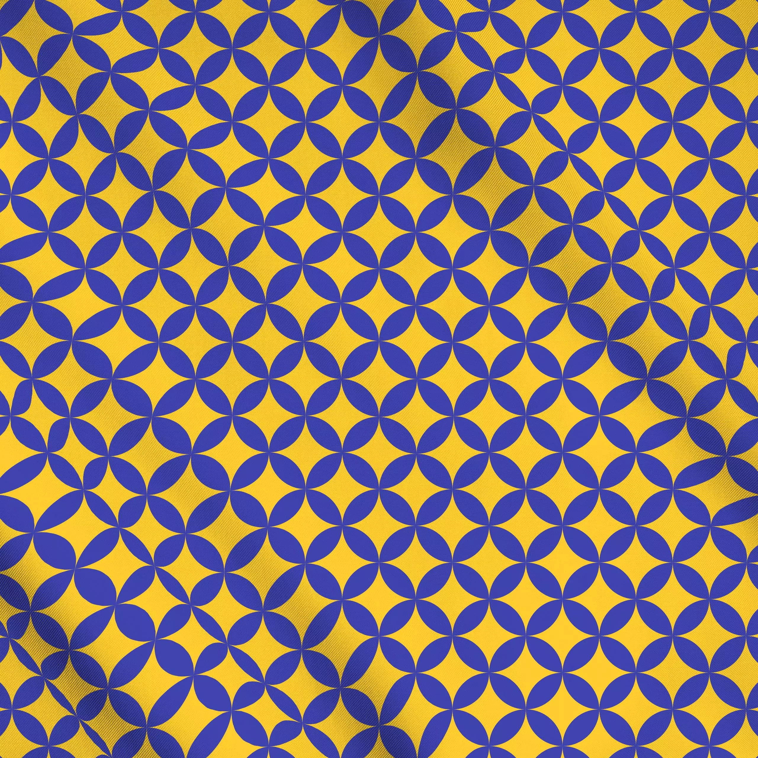 Meterware Portuguese Summer Madeira - Sommer, Symbole & Muster - von „Carolin Vonhoff"; Muster, Sonne, Sommer, Urlaub, blau,...