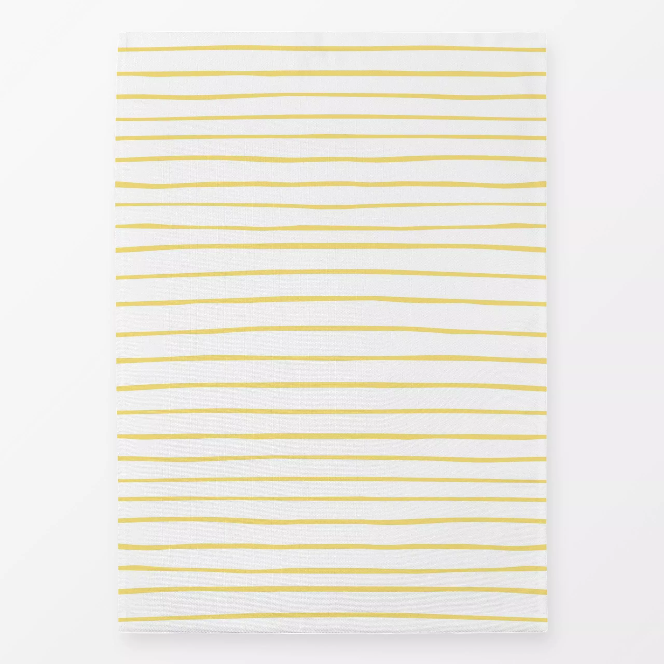 Geschirrtücher gelbe Streifen - Sommer, Symbole & Muster - von „Carolin Vonhoff"; Muster, Kinder, Linien, Streifen, Sonne, S...