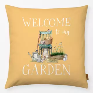 Kissen Cottage Summer Welcome Yellow