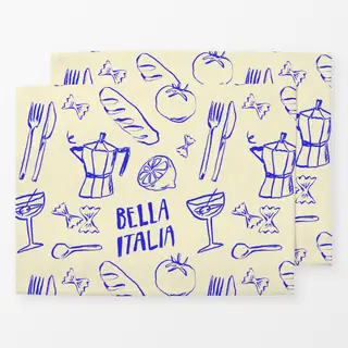 Tischset Bella Italia Pattern