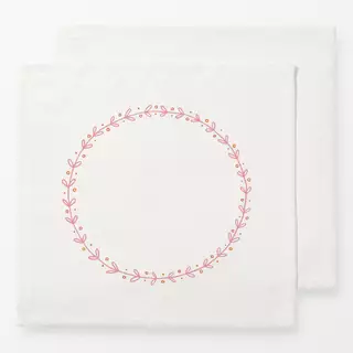 Servietten Rosa & Orange