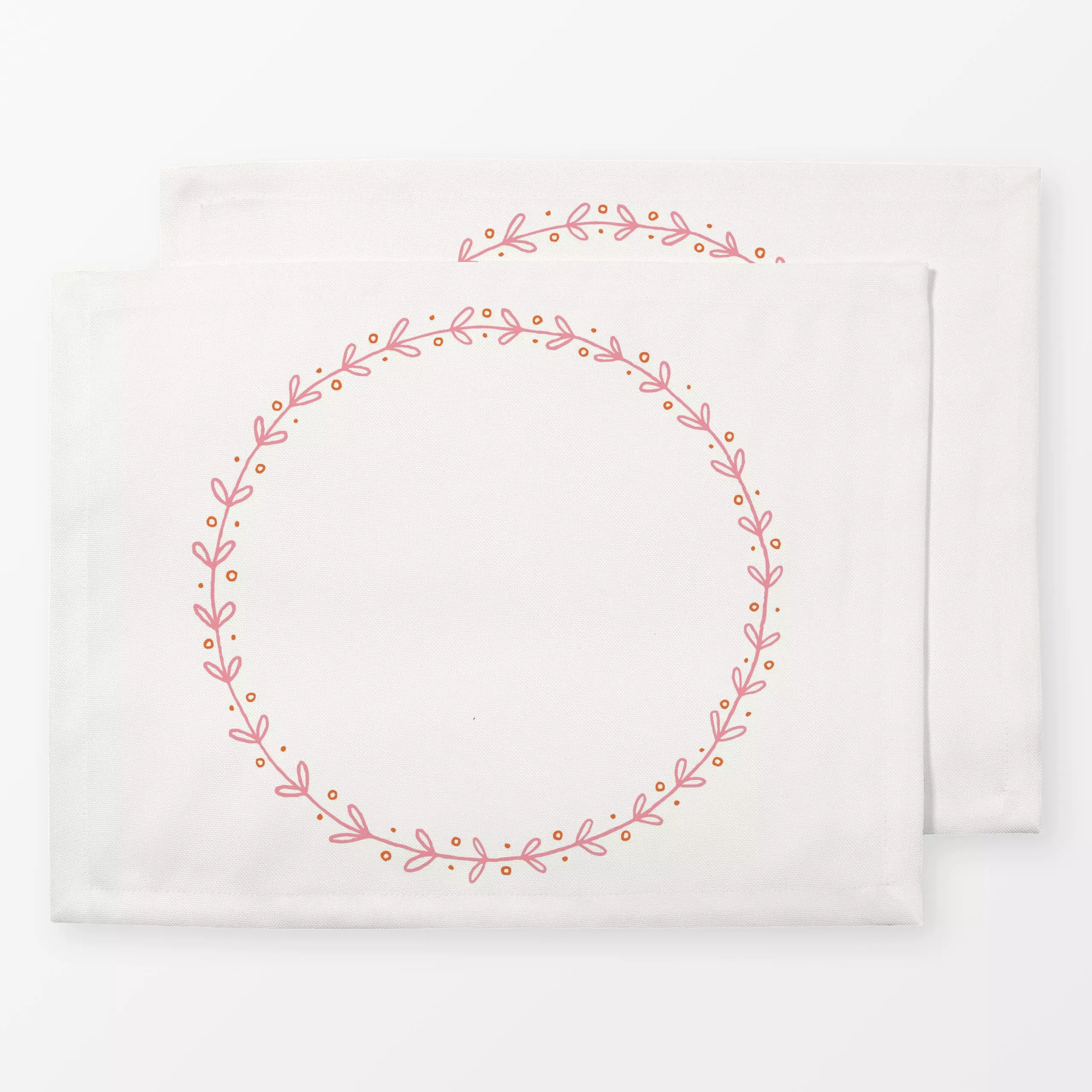 Tischset Rosa & Orange - Liebe, Romantik Pride, Anlässe von „Kathrin Woo"; Paare, Hochzeit, Valentinstag, Blumenk... Gelb Geschenk, Blumen... Grün