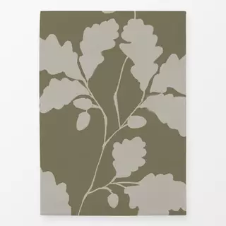 Geschirrtuch Cottage home green acorn