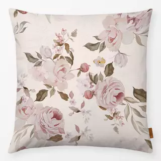 Kissen Sommer Vintage Rosen Blush