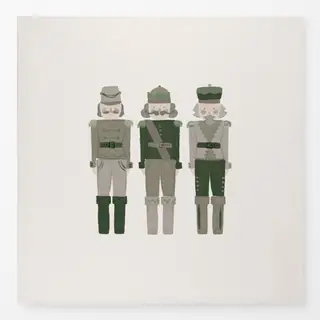 Tischdecke Nussknacker dunkelgrün