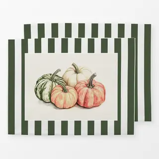 Tischset Preppy Pumpkins