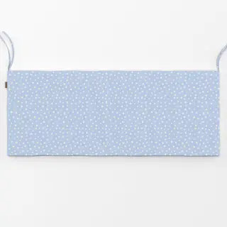 Bankauflage Ostern Gänseblümchen blau