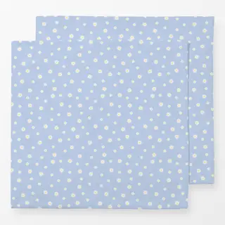 Servietten Ostern Gänseblümchen blau