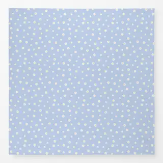 Tischdecke Ostern Gänseblümchen blau