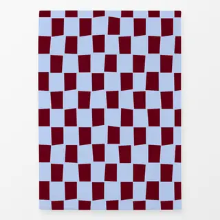 Geschirrtücher Kirschrot Karo