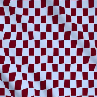 Meterware Kirschrot Karo